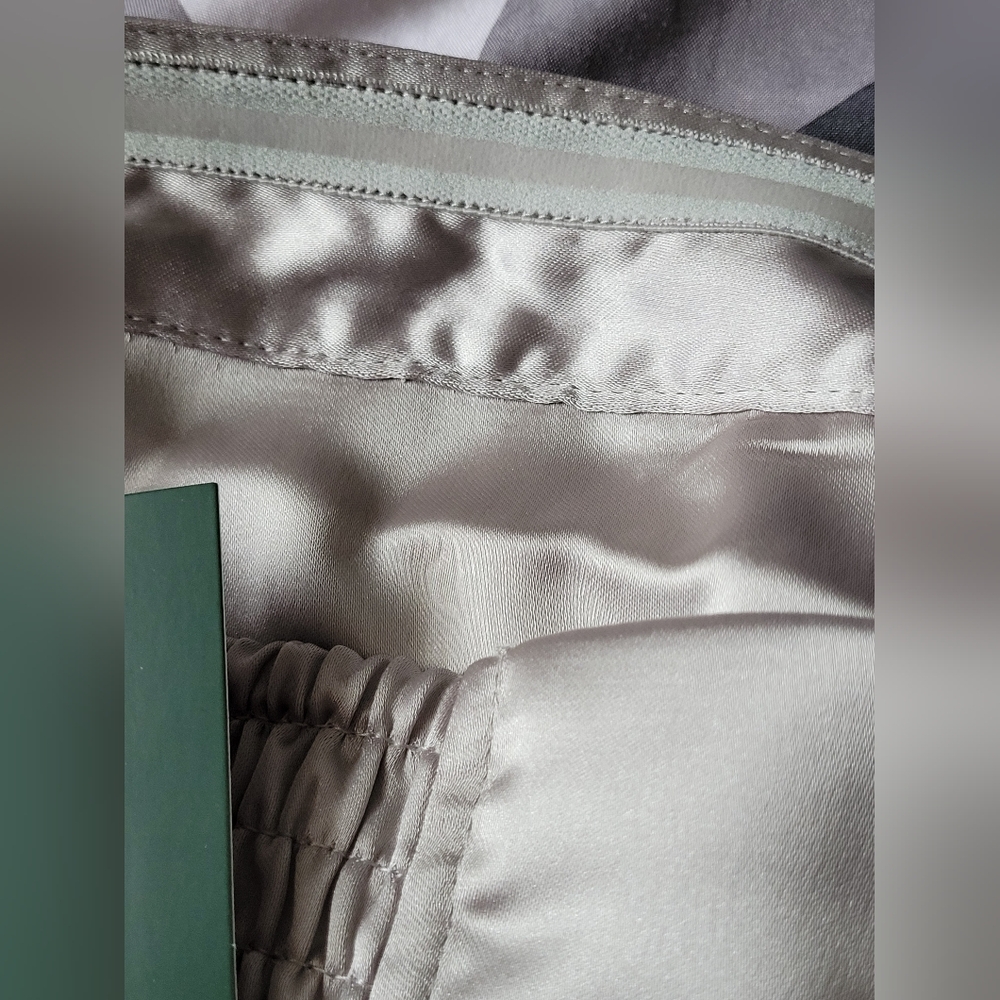 Wild Fable Silver Satin Tube Top - Picture 5 of 7